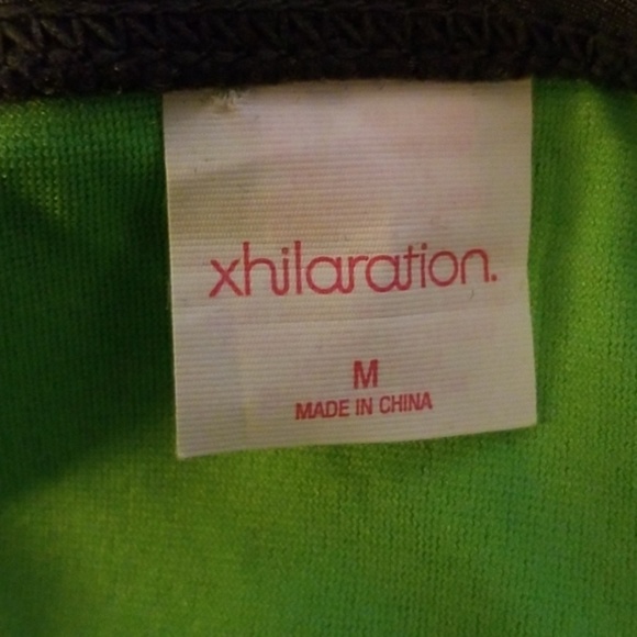 Y2K Neon Green and Gray Bikini - Picture 4 of 6